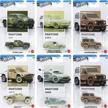 Hot Wheels Silver Series Pantone 6'lı Mix 2 JKY47
