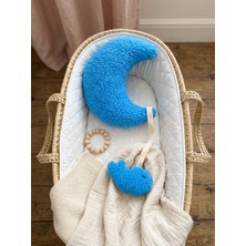 Suvolta Store Teddy Ay Yastık Mavi