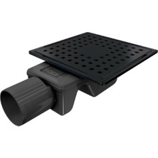 Valtemo Inoks Base 50 Izgaralı Yer Süzgeci 15*15 (Siyah)