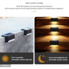 AvantajAl Waterproof Solar Merdiven Lambası 4 Adet