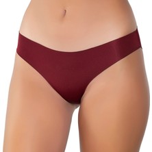 Gümüş 3075 6'lı Kadın Lazer Kesim Görünmez Bikini