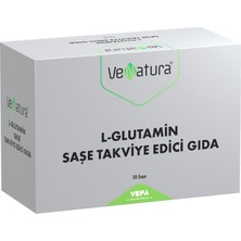 VeNatura 30 Saşe L-Glutamin Takviye Edici Gıda İçeriği ile Sporcu Besinleri