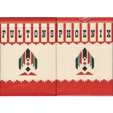 Bicycle Ace Fulton's Phoenix Casino Red Oyun Kağıdı Limited Edition Koleksiyonluk Iskambil Kartları Destesi