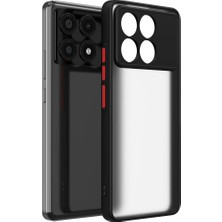 Lyon Tech Xiaomi Poco X6 Pro Kılıf Zore Hux Mat Kapak – Parmak Izi Bırakmayan Şık Koruyucu