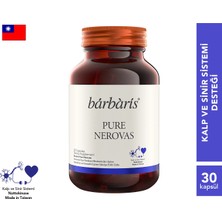 Barbaris Pure Nerovas - 30 Kapsül - Nattokinaz, Kuersetin, Vit B1 İçeren Takviye Edici Gıda