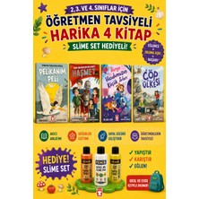 Timaş Çocuk Timaş 2,3. ve 4.sınıflar Için Öğretmen Tavsiyeli Harika 4 Kitap -2 (Slime Set Hediyeli)