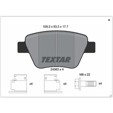 Textar Almparca Arka Balata Caddy-Golf6-Jetta-A3-Octia-Superb 10 -
