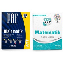 Palme Yayınevi Palme Yayınları Ayt Matematik Paf Konu Anlatım Föyleri ve Ayt Matematik Soru Kitabı Seti Yks Ayt Matematik Hazırlık Tam Kapsamlı Kaynak Set