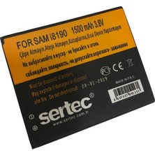 Ergün Collection Sertec - Samsung Galaxy S3 Mını İ8190 Uyumlu Batarya