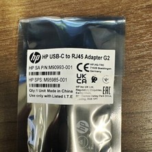 Hp USB C To Gigabit RJ45 Adapter G2 - Black (M95985-001 / M90993-001)
