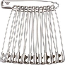 Elegantshop Metal Çengelli Iğne 12'li Set 4 cm