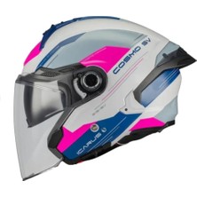 mt Yarım Kask OF515SV Cosmo Sv Icarus A8 Parlak