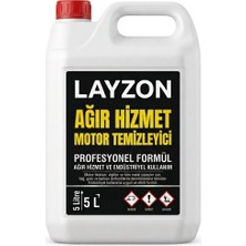 Layzon Ağır Hizmet Motor Temizleyici 5l