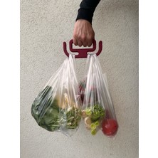 Ertu Pratik Poşet Tutacağı Market Pazar ve Alışveriş Için Taşıma Aparatı