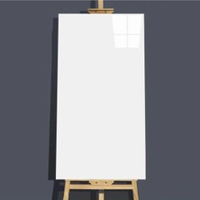 Ukab Dekor Kendinden Yapışkanlı Beyaz Mermer Seramik Köpük Pvc Duvar Paneli (30X60CM 0,18 M²) Banyo Mutfak 6016