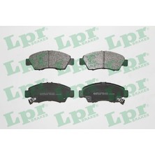LPR Almparca Ön Fren Balata Küçük Tip Honda Civic 1.6l D16 Si Enjeksiyonlu 92-95 1.4l D14A Euro 96-00 / Jazz 1. 4l L13A Gd 02-08