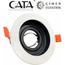 İlkyaz Fashion Cata Ct 5221 Beyaz (Siyah) Spot Kasası
