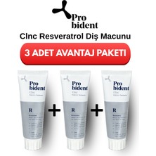 Probident üçlü Clnc Doğal Diş Macunu Paketi - 3 Adet