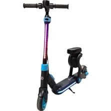 Furkan Toys Cool Wheels S-Click 24 V Elektrikli Oturaklı Scooter Mavi