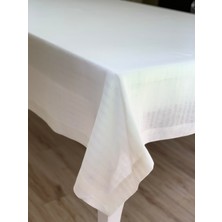 Hausset Home Cizgili Keten 160/230 Cmbeyaz