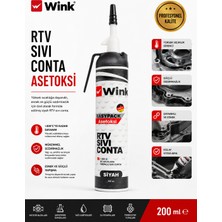 Wink Rtv Sıvı Conta Siyah 200ML