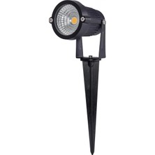 MiraLive Eco Lounge Noas YL74 0505 Kazıklı 5W Bahçe Armatürü Yeşil Işık