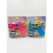 Tatlısebep Baloncuk Tabancası Oyuncağı Köpük Balon Tabancası 2 Renk Seçeneği Bubble Gun Çocuk Oyuncağı