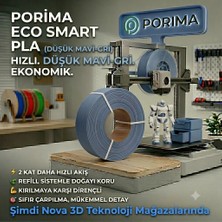 Porima Eco Smart Pla Filament Gri