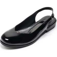 Costo Shoes Büyük Numara Kadın Sandalet Siyah Iriadam