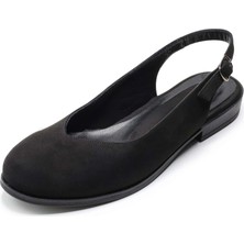 Costo Shoes Büyük Numara Kadın Sandalet Siyah Iriadam