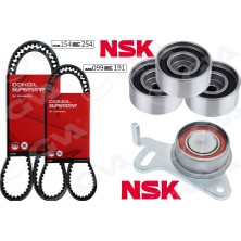 GVA Almparca Triger Kayiş Seti Eksantrik Seti Mitsubishi L200 2.5l 4D56T Di-D Cr 4x2 4x4 KA4T KB4T 07-14 2 Kayiş 4 Rulman 154X254 099X190 - Kütüksüz