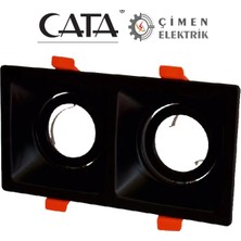 Pileli Store Cata Ct 5005 Ikili Siyah Spot Kasası