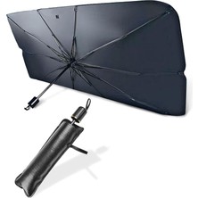 Carsense Araba Ön Cam Güneşlik Şemsiye Katlanabilir Oto Güneşliği Koruyucu Uv Korumalı Universal