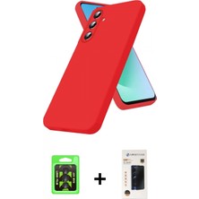 Pileli Store Pilelistore™ Galaxy A37 5g Kılıf Kozmos Yansıma Özel Seri - Şeffaf 3D Antistatik Hayalet Cam Ekran Koruyucu + Raze Metal Kamera Lens - Sh