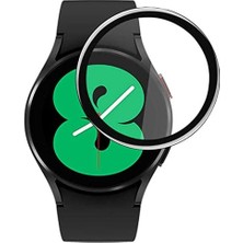 Belirtilmemiş Galaxy 4 44MM Full Ekran Saat Koruyucu Siyah