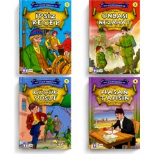 Timaş Çocuk Kurtuluşun Kahramanları Serisi 4 Kitap Seti Ismail Bilgin Çocuk Tarih Kitapları Hasan Tahsin Küçük Yusuf Ipsiz Recep Onbaşı Nezahat