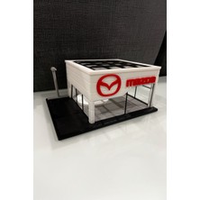 MEKTrend Mazda Showroom Tasarımlı Dekoratif Diorama 1:64