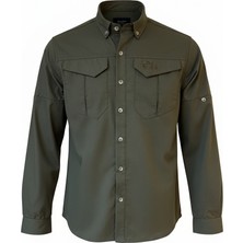 Challenger Outdoor Tactical-S Haki Outdoor Gömlek · Yırtılmaz Rip Stop · Pamuklu Kumaş