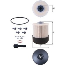 Mahle Almparca Yakit Filtresi Mercedes Citan OM607 W415 12- . Renault Clio Iv 12- Captur I 13- Express 21- K9K 1.5 Dci