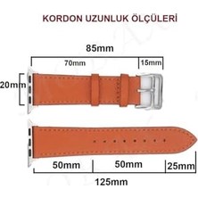 Belirtilmemiş - Galaxy 3 41MM 42MM Gear S2 Kordon Deri Kordon 20MM