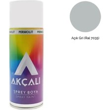 Anka Select Akçalı Sprey Boyaaçık Gri Ral 7035 400 Ml. Ahşap-Plastik-Demir-Metal-Sprey Boyama