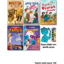 Timaş Çocuk Müzede Bir Macera Kayıp Çileğin Sırrı Hayallere Uçuran Kanatlar Uzaydaki Gzemli Robot Faruk Pelikanım Peli Ay Kaşifi
