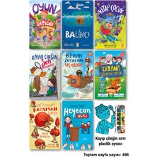 Timaş Çocuk Oyun Satıcısı Balino Kitap Çocuk Kayıp Çileğin Sırrı Benim Zürafam Uçabilir Ekrana Sığmayan Macera Sırtımdaki Kocaman Torba Heyecan Aşısı