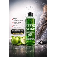 Valor Dragon Green Soap Konsantre Yeşil Sabun 400ML – Dövme, Kalıcı Makyaj ve Microblading Temizleme Solüsyonu