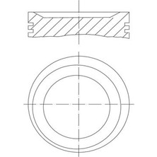 Mahle Almparca Motor Piston Segman 0.50 Vectra-Astra-Calibra-Omega-Frontera 2.0 C Ne-Nz 86.50 011PI0007510186