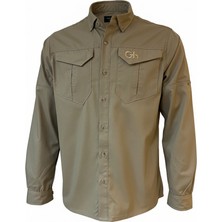 Challenger Outdoor Tactical-S Bej Outdoor Gömlek · Yırtılmaz Rip Stop · Pamuklu Kumaş