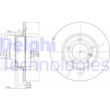 Delphi Almparca Fren Diski On Bmw E36 91-98