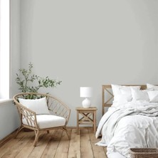 Adawall Modern Düz Desen Duvar Kağıdı - HUE 24201-3, Gri, Elyaf Taban (Non-Woven), Vinil kaplı, Silinebilir Yüzey  / 1.06x15.6 m - 16.5 m²