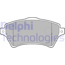 Delphi Almparca Fren Balatasi On Land Rover Freelander I L314 98-06