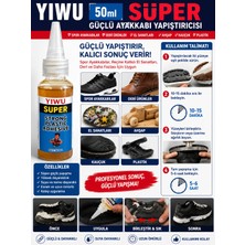 Yıwu 50ML Süper Güçlü Ayakkabı Yapıştırıcısı - Spor Ayakkabılar, Reçine Katkılı El Sanatları, Deri